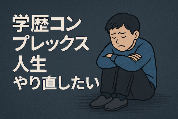 学歴コンプレックス やり直したい