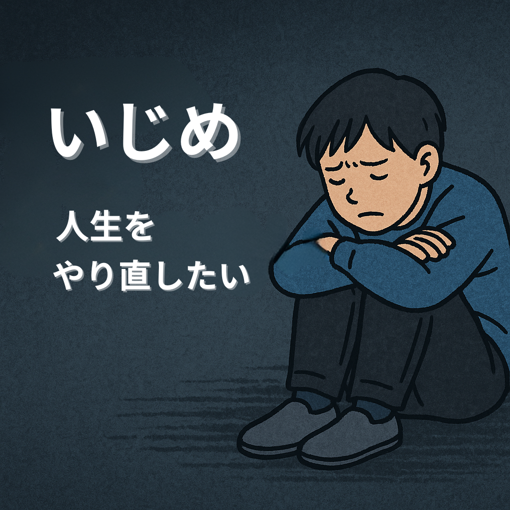 いじめ 人生 やり直したい　｜傷ついた心からの再出発
