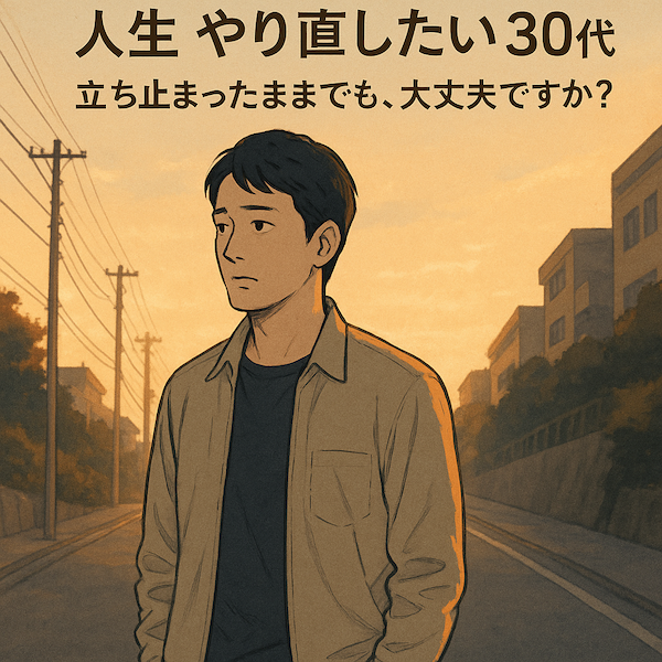 人生 やり直したい 30代